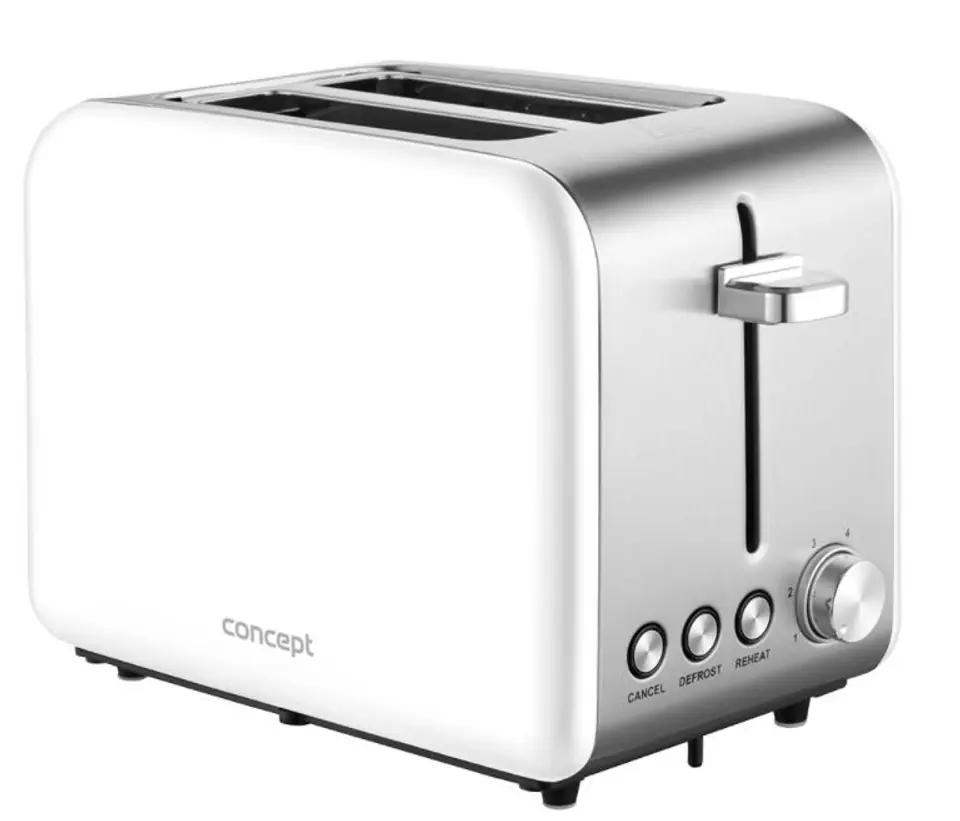 Toaster TE2051 inox white at Wasserman.eu