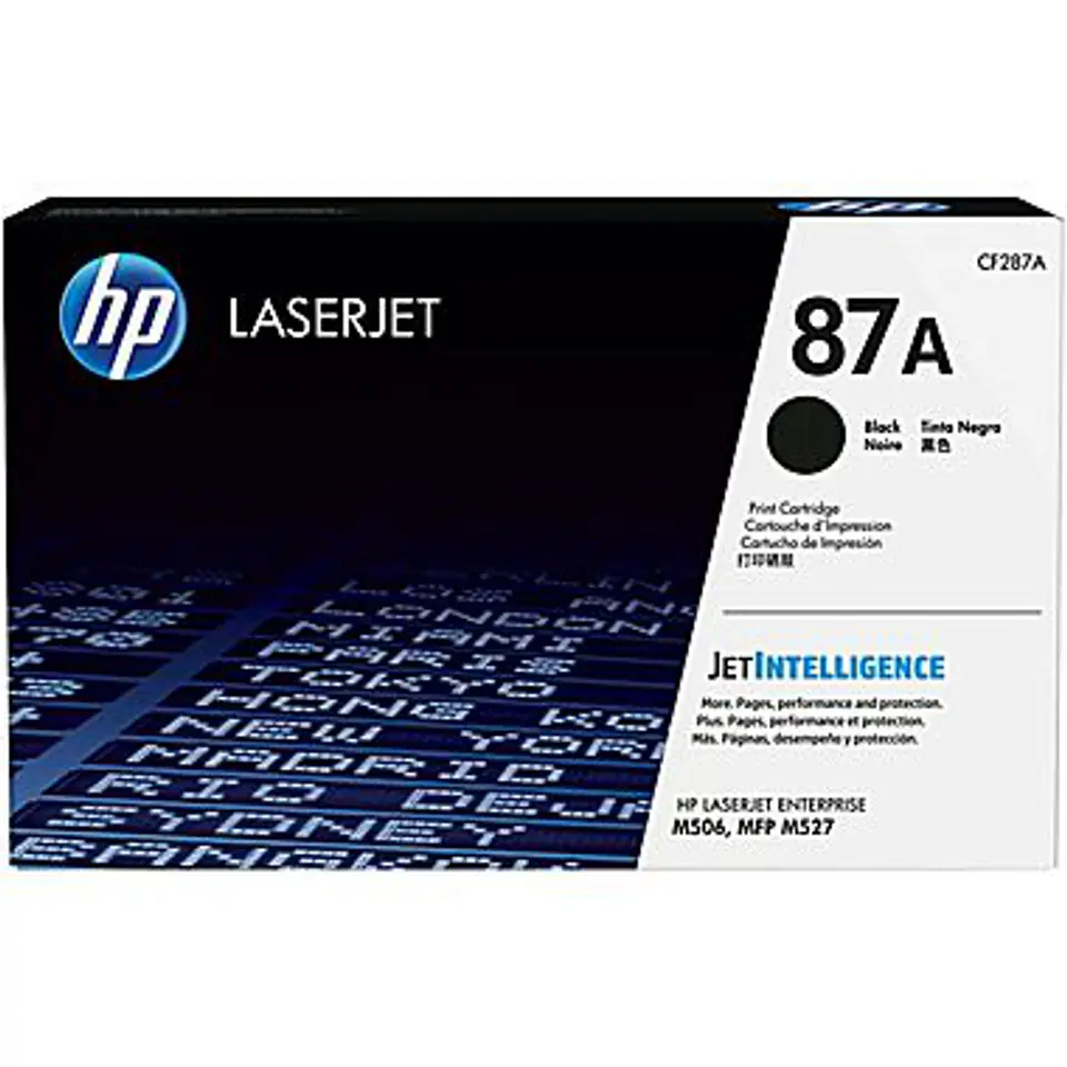 HP 87A Black LaserJet Toner Cartridge CF287A at Wasserman.eu