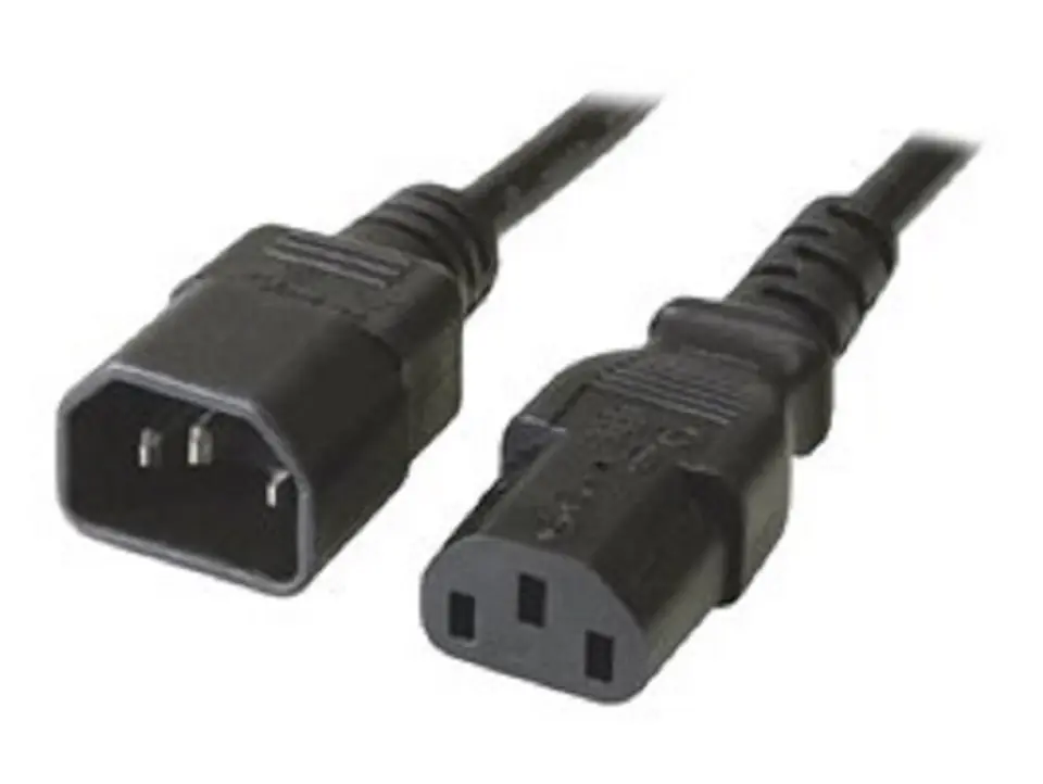 ⁨Power cable MANHATTAN C13 - C14 1m. 352673⁩ at Wasserman.eu