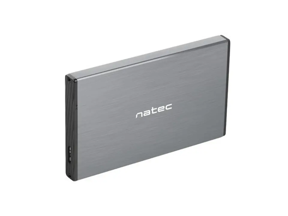 NATEC HDD ENCLOSURE RHINO GO (USB 3.0, 2.5", GREY) at Wasserman.eu