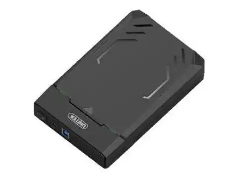 ⁨UNITEK Y-3035 storage drive enclosure HDD/SSD enclosure Black 2.5/3.5"⁩ at Wasserman.eu