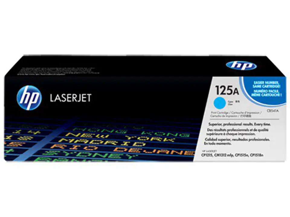 HP 125A Cyan Print Cartridge CB541A at Wasserman.eu