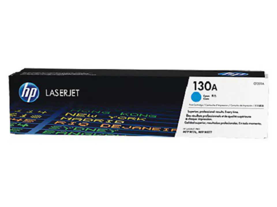 Laser Toner cartridge HP 130A Blue CF351A at Wasserman.eu