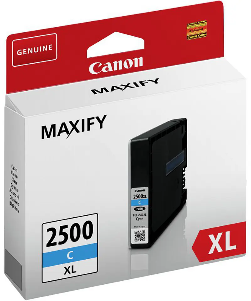 ⁨Wkład CANON PGI-2500XL Cyan 9265B001⁩ w sklepie Wasserman.eu