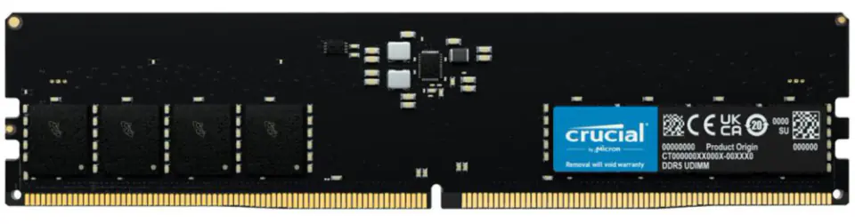 ⁨Pamięć CRUCIAL DIMM DDR5 32GB 4800MHz 1.1V SINGLE⁩ at Wasserman.eu