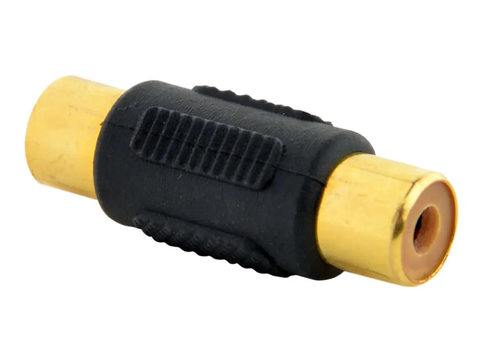 ⁨Adapter GEMBIRD A-RCAFF-01 RCA (socket) - RCA (socket)⁩ at Wasserman.eu