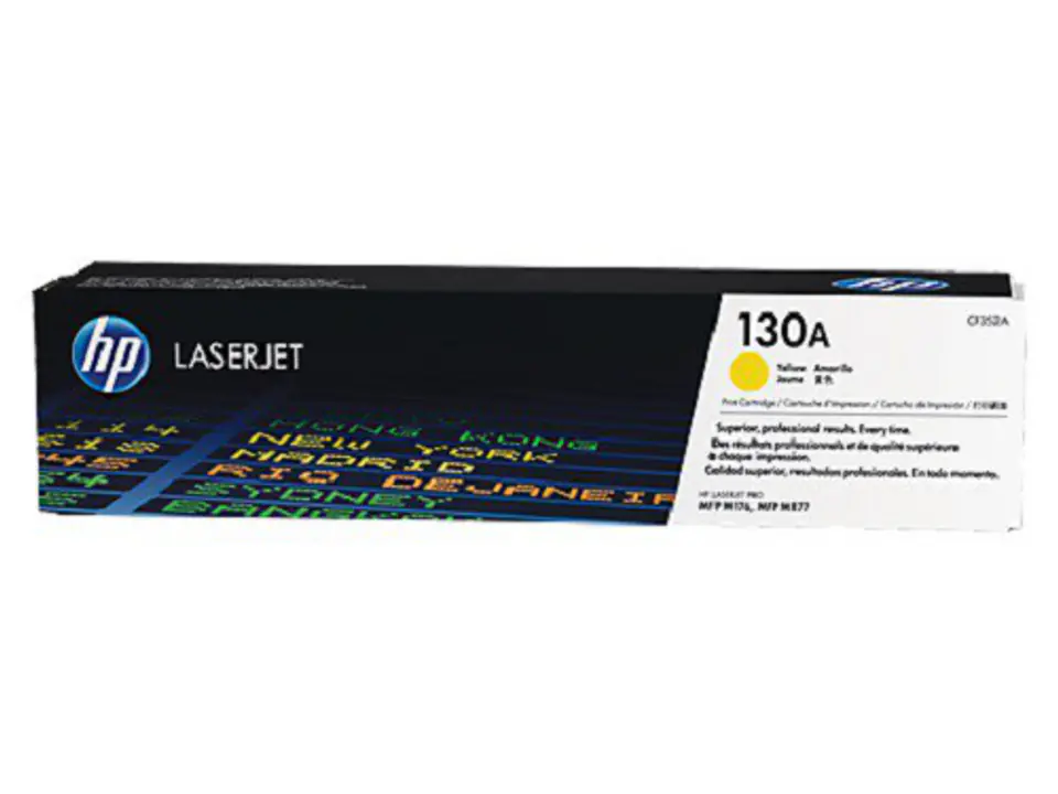 ⁨Toner HP 130A Żółty CF352A⁩ w sklepie Wasserman.eu