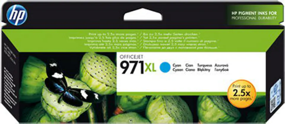 Wkład HP 971XL Cyan CN626AE w sklepie Wasserman.eu