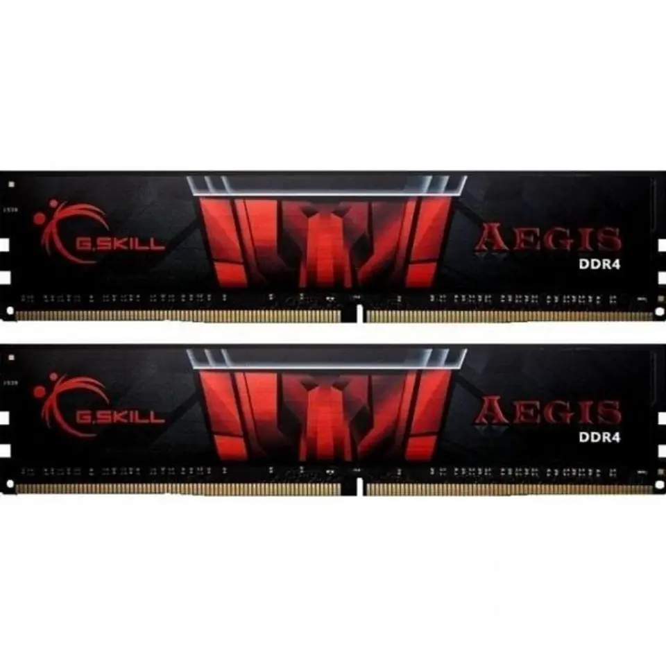 ⁨G.SKILL Aegis F4-2666C19D-16GIS Memory Kit (DDR4 DIMM; 2x8GB; 2666MHz; CL19)⁩ at Wasserman.eu