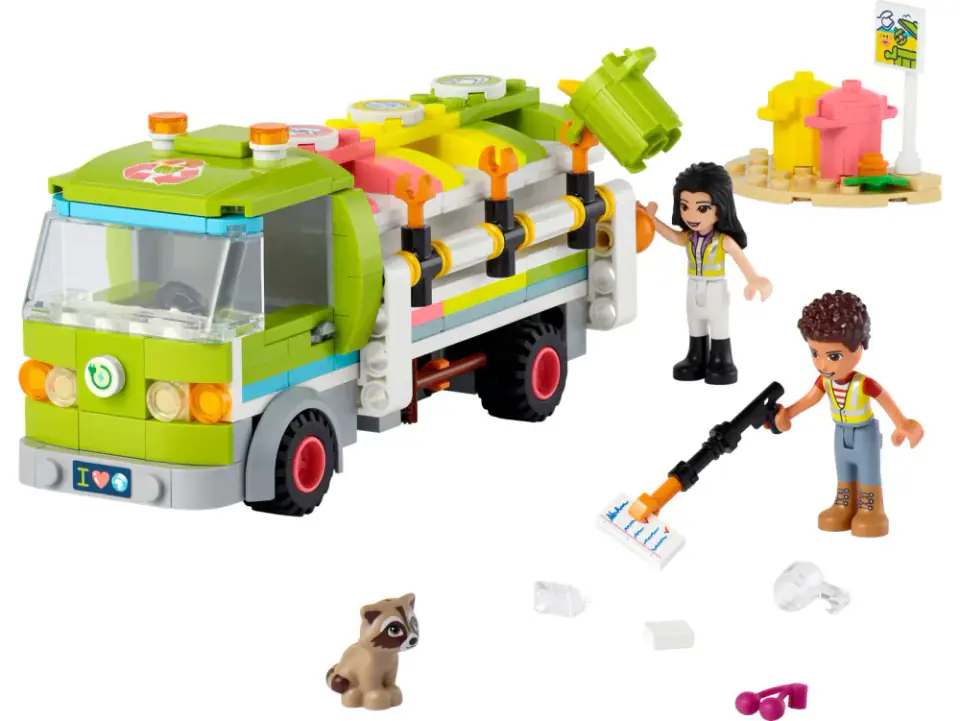 ⁨LEGO Friends 41712 Recycling truck⁩ at Wasserman.eu