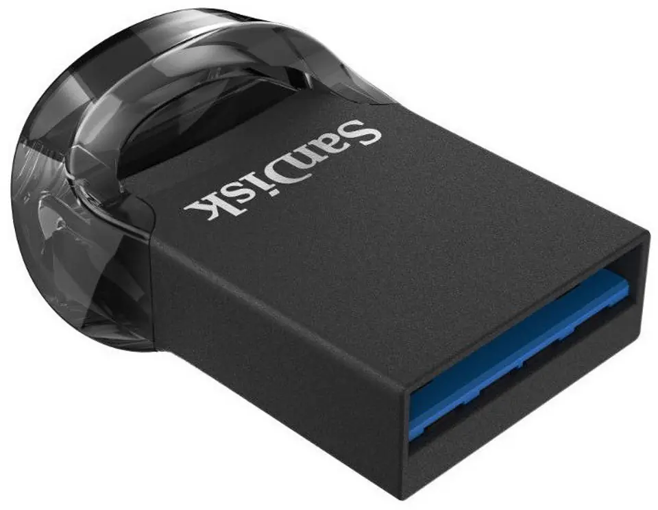 ⁨SanDisk Ultra Fit USB flash drive 128 GB USB Type-A 3.2 Gen 1 (3.1 Gen 1) Black⁩ at Wasserman.eu