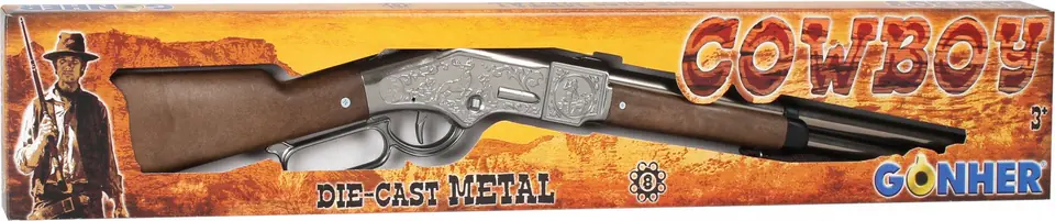 ⁨Metal cowboy shotgun 8 rounds Gonher⁩ at Wasserman.eu