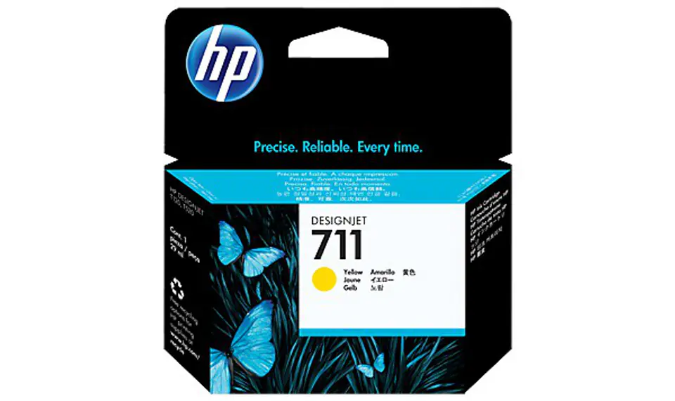 ⁨Wkład HP 711 Żółty CZ132A⁩ w sklepie Wasserman.eu