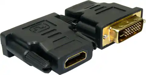 ⁨Adapter SANDBERG DVI (M) - HDMI (F) 507-39 DVI (wtyk) - HDMI (gniazdo) DVI-M - HDMI-F⁩ w sklepie Wasserman.eu