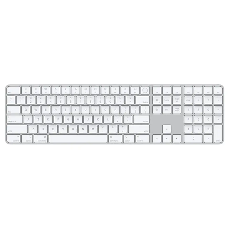 Magic Keyboard with Touch ID and numeric pad for Mac models with Apple layout - US English at Wasserman.eu