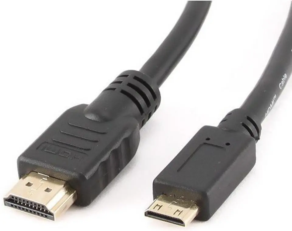 ⁨Gembird CC-HDMI4C-6 HDMI cable 1.8 m HDMI Type A (Standard) HDMI Type C (Mini) Black⁩ at Wasserman.eu