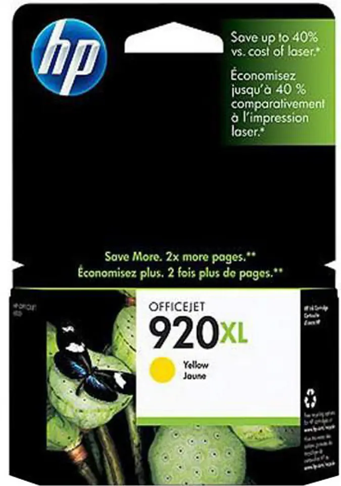 Wkład HP HP 920XL Żółty CD974AE w sklepie Wasserman.eu
