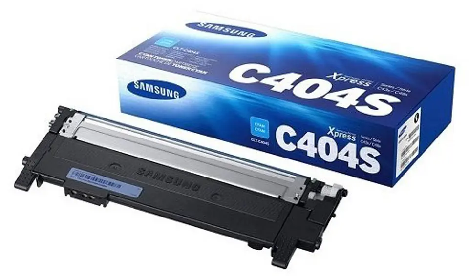 Samsung CLT-C404S Cyan Original Toner Cartridge at Wasserman.eu