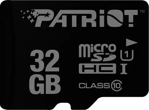 ⁨Patriot Memory PSF32GMDC10 memory card 32 GB MicroSDHC UHS-I Class 10⁩ at Wasserman.eu