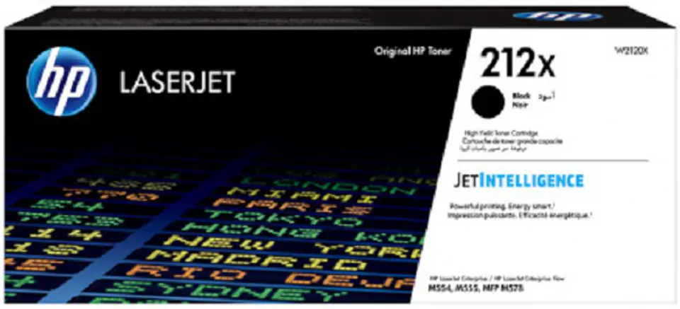 ⁨HP 212X - Hojtydende - sort - original⁩ at Wasserman.eu