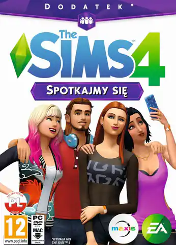 ⁨Gra The Sims 4: Spotkamy się PL (PC)⁩ w sklepie Wasserman.eu