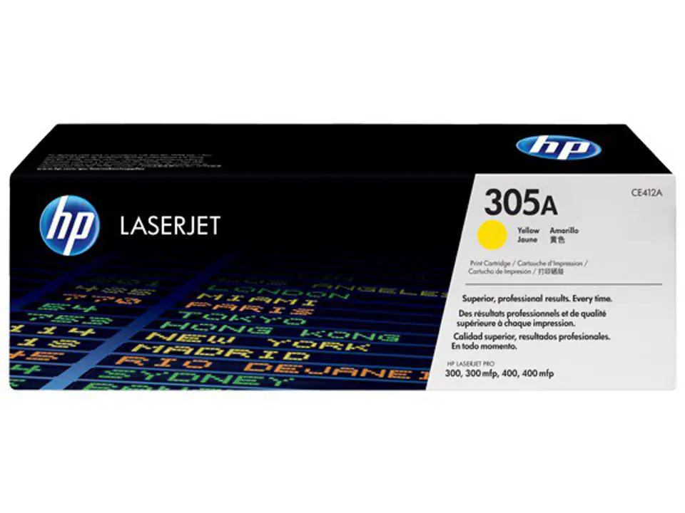 ⁨HP 305A CE412A Toner Cartridge⁩ at Wasserman.eu