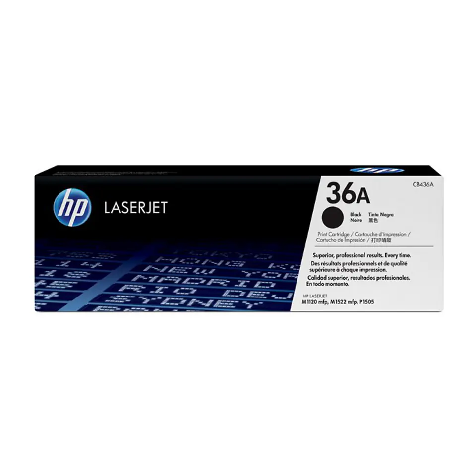 HP 36A Black Original LaserJet Toner Cartridge at Wasserman.eu