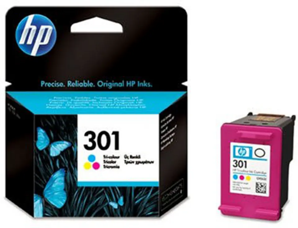 ⁨HP 301 Tri-color Original Ink Cartridge⁩ at Wasserman.eu