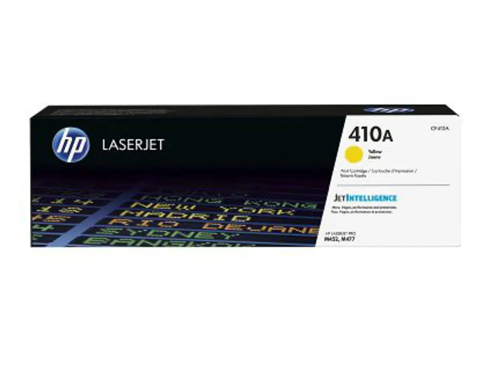 Laser Toner cartridge HP 410A Yellow CF412A at Wasserman.eu