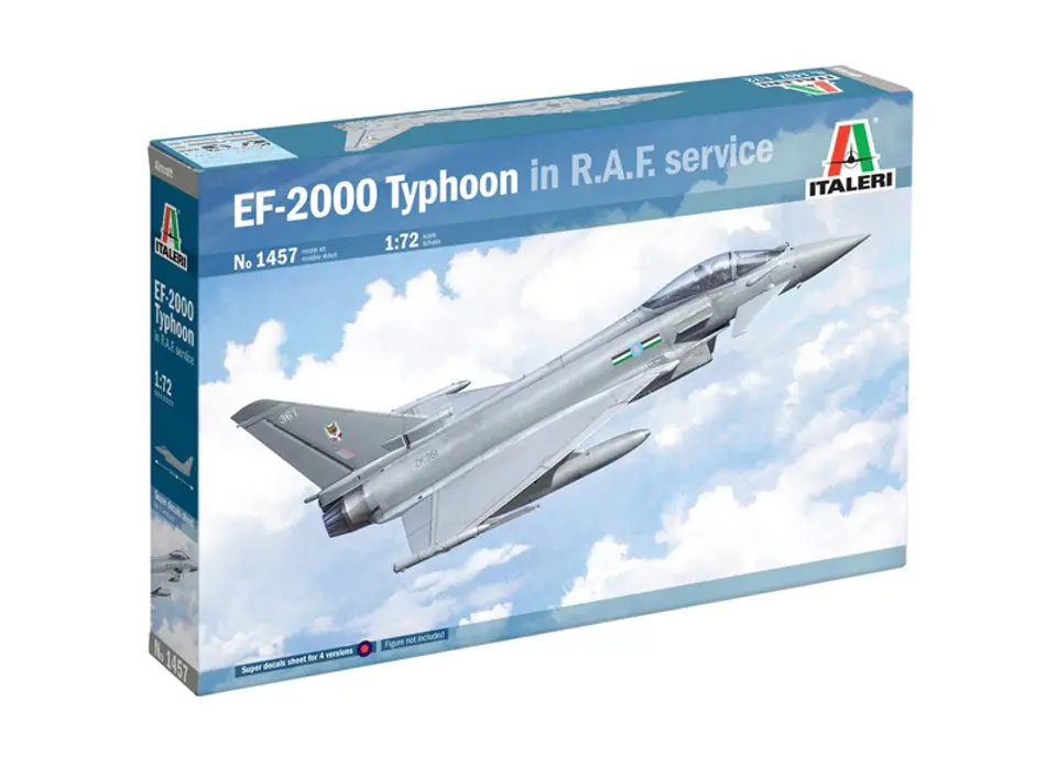 ITALERI EF-2000 Typhoon In R.A.F. Service 1/72 at Wasserman.eu