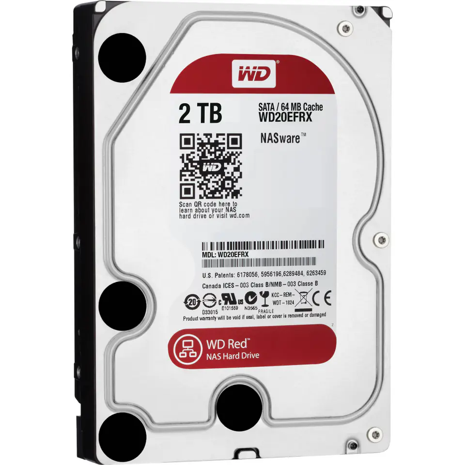 ⁨Dysk twardy WD Red Pro 2 TB 3.5" WD2002FFSX⁩ w sklepie Wasserman.eu