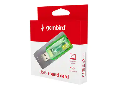 ⁨Karta dźwiękowa GEMBIRD Virtus SC-USB-01⁩ w sklepie Wasserman.eu