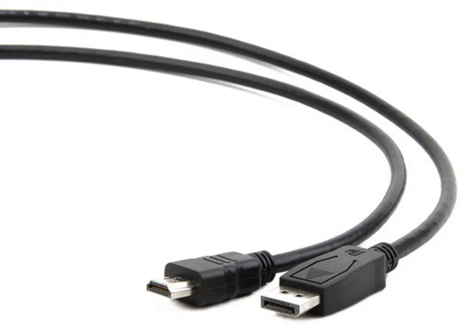 ⁨GEMBIRD DisplayPort - HDMI 1.8m /s1x HDMI (wtyk) 1x DisplayPort (wtyk)⁩ w sklepie Wasserman.eu