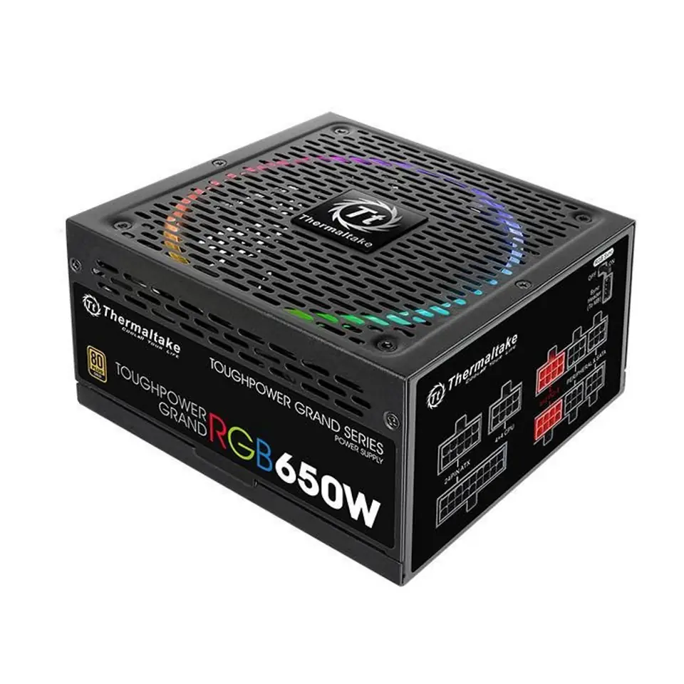 ⁨Zasilacz PC THERMALTAKE 650W PS-TPG-0650FPCGEU-S⁩ w sklepie Wasserman.eu