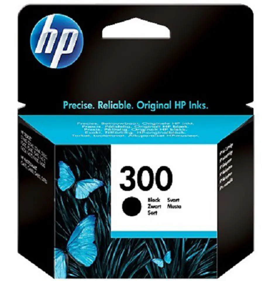 ⁨HP 300 Black Cartridge CC640EE⁩ at Wasserman.eu