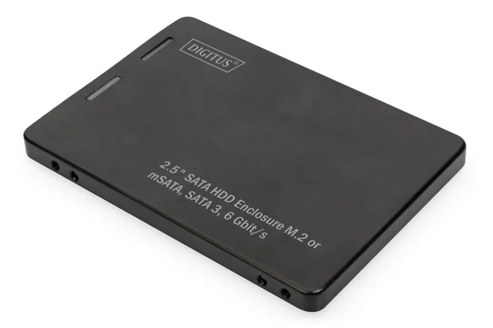 ⁨Digitus 2,5" SATA HDD Enclosure M.2 or mSATA⁩ at Wasserman.eu