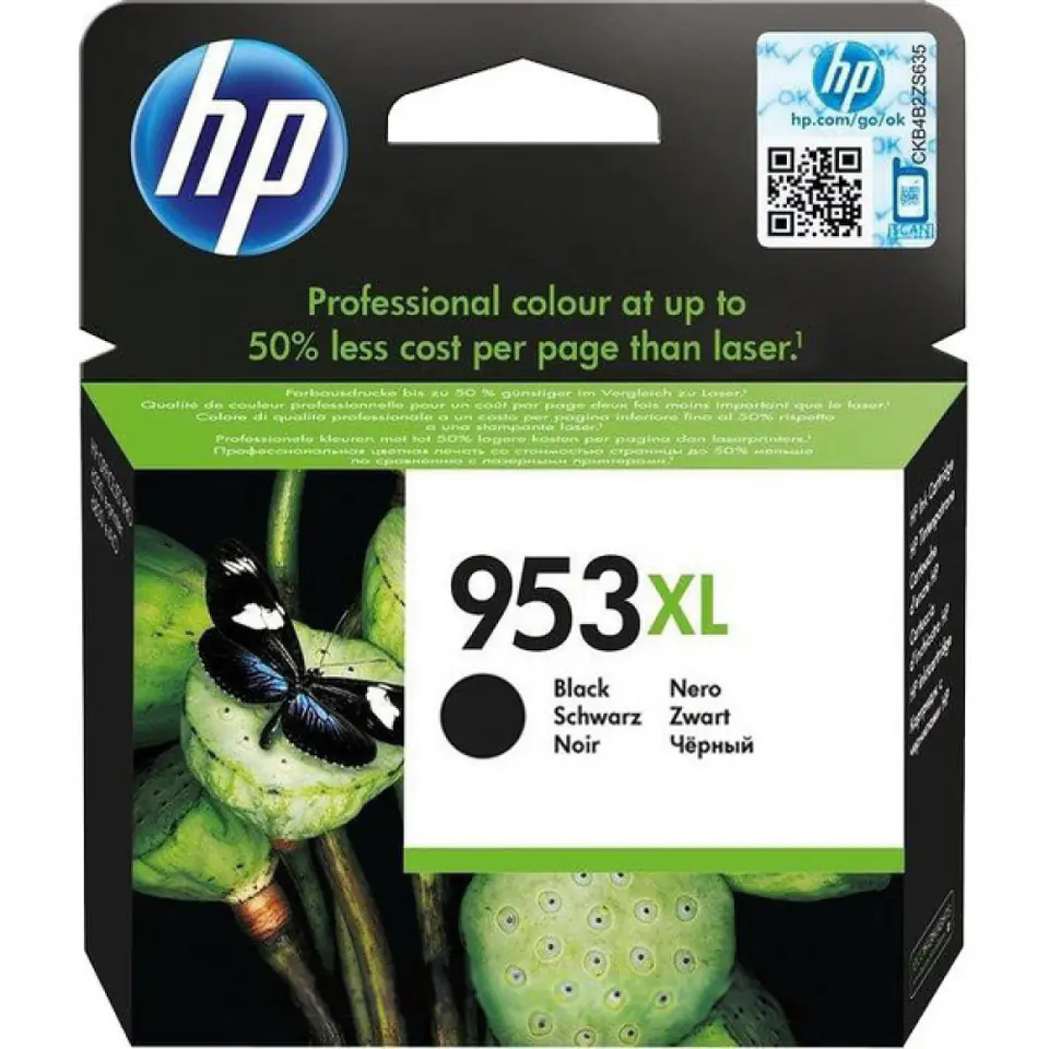 ⁨HP 953XL High Yield Black Original Ink Cartridge⁩ at Wasserman.eu