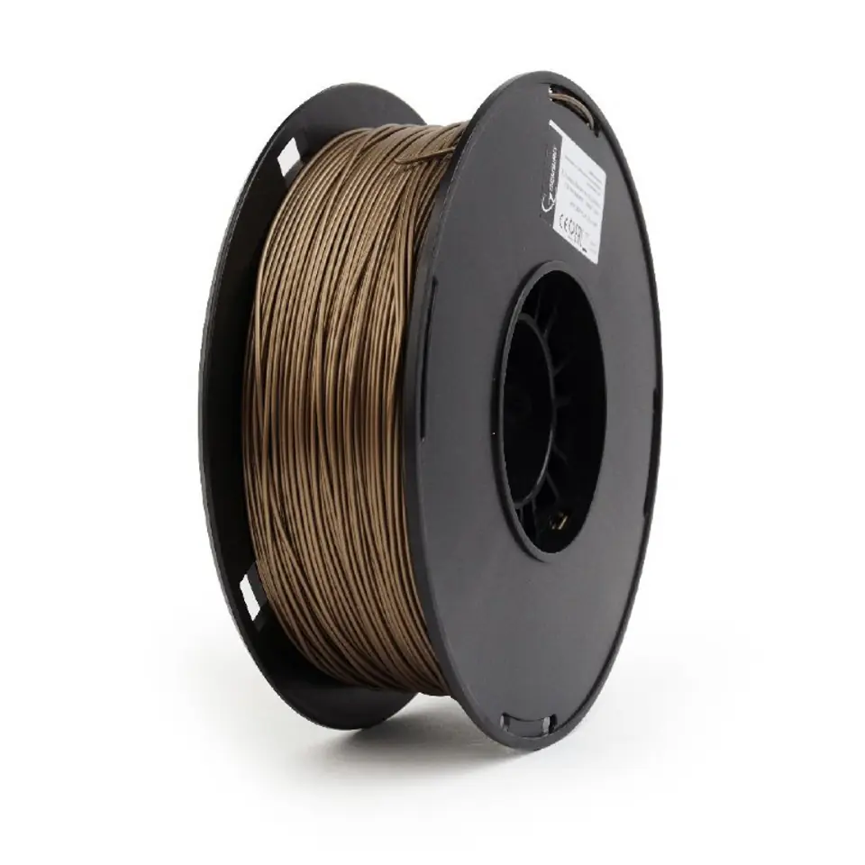 ⁨Filament of 3D printer PLA PLUS/1.75mm/gold⁩ at Wasserman.eu