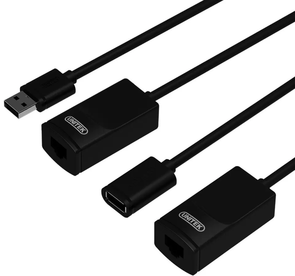 ⁨Adapter UNITEK Y-UE01001 USB 1.1 - RJ-45⁩ at Wasserman.eu