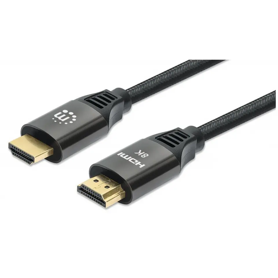 ⁨MANHATTAN 8K@60Hz HDMI-Kabel mit Ethernet-Kanal St./St. 3m⁩ at Wasserman.eu