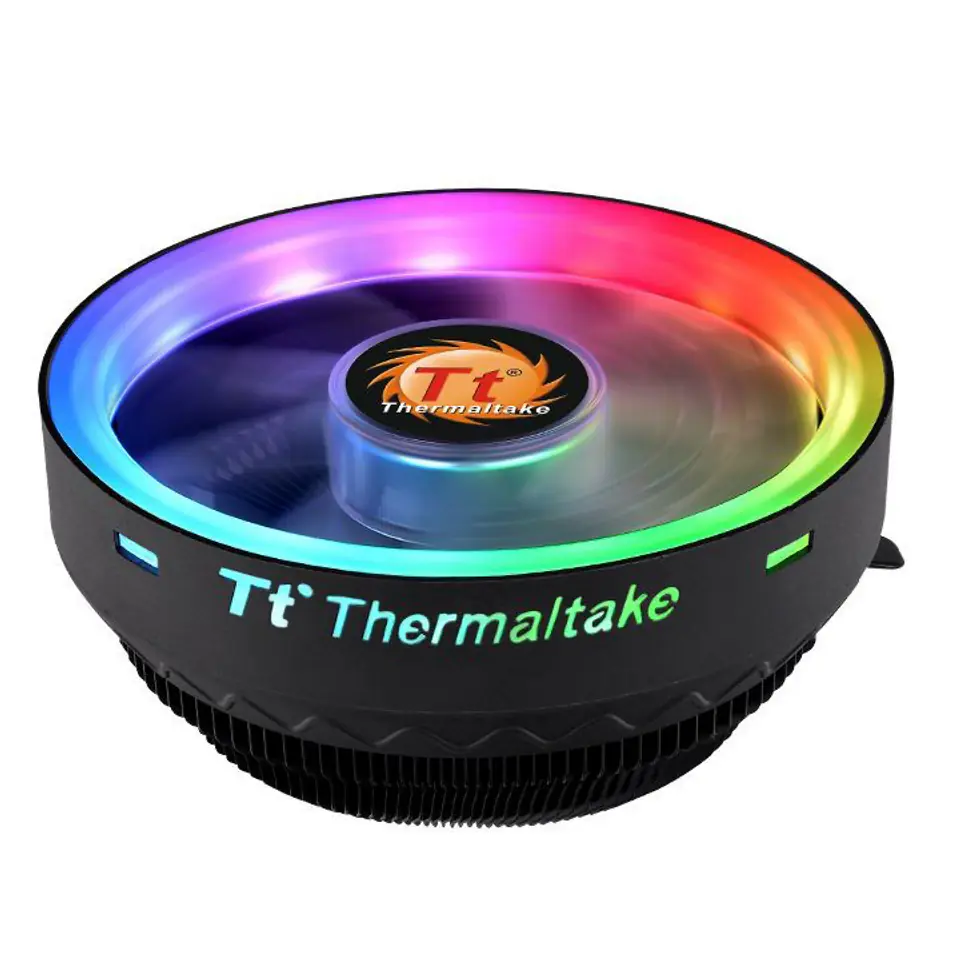 ⁨Thermaltake UX100 ARGB Lighting Processor Cooler 12 cm Black⁩ at Wasserman.eu