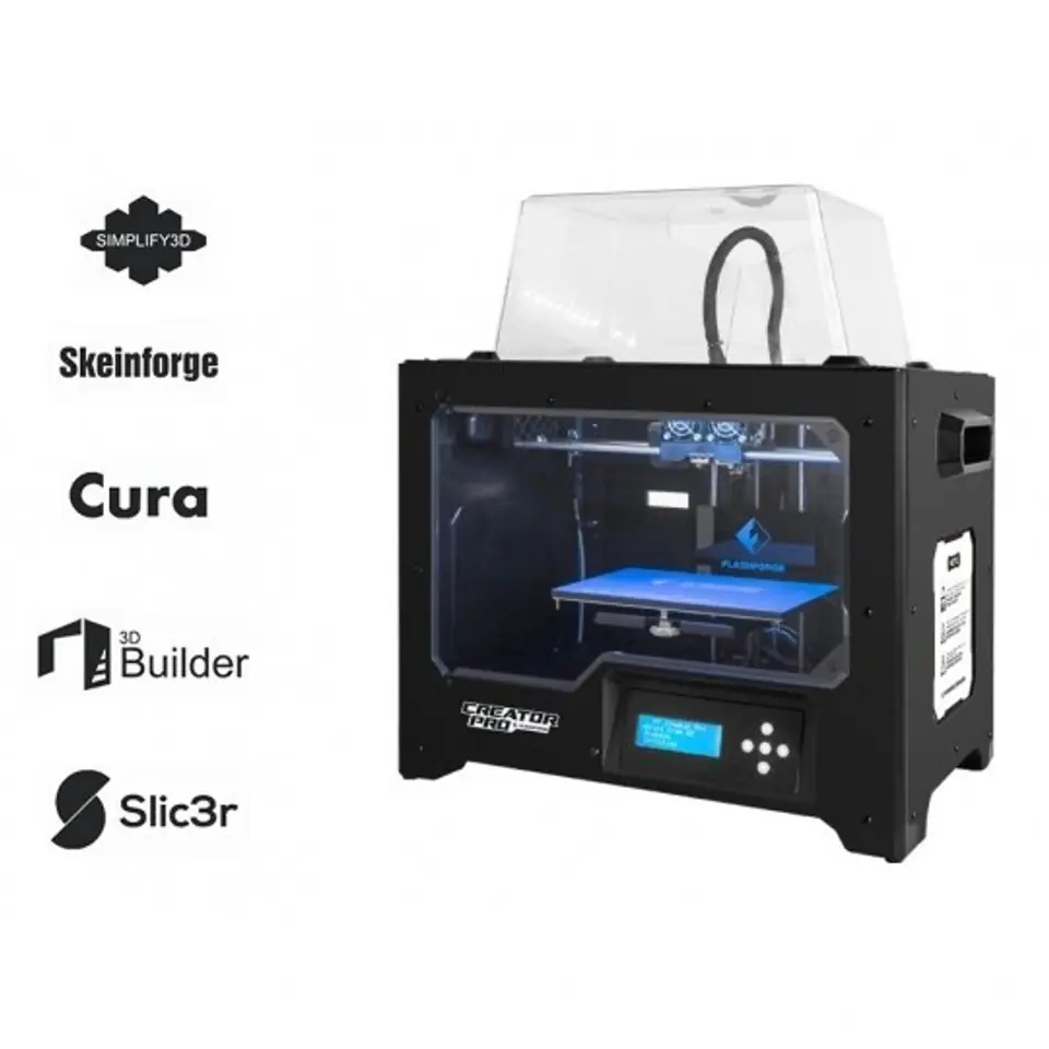 3D Flashforge Creator P RO ABS/PLA printer at Wasserman.eu