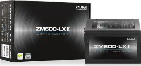 ⁨Zasilacz PC ZALMAN 600W ZM600-LXII⁩ w sklepie Wasserman.eu