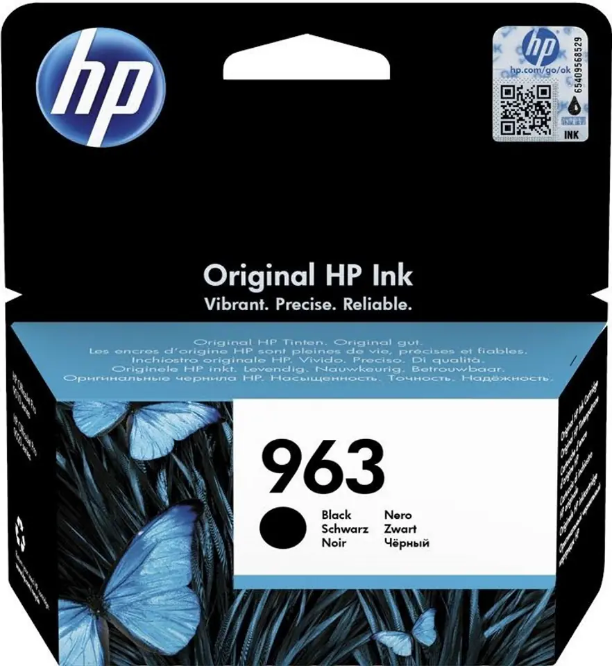 ⁨HP 963 Original Black 1 pc(s)⁩ at Wasserman.eu