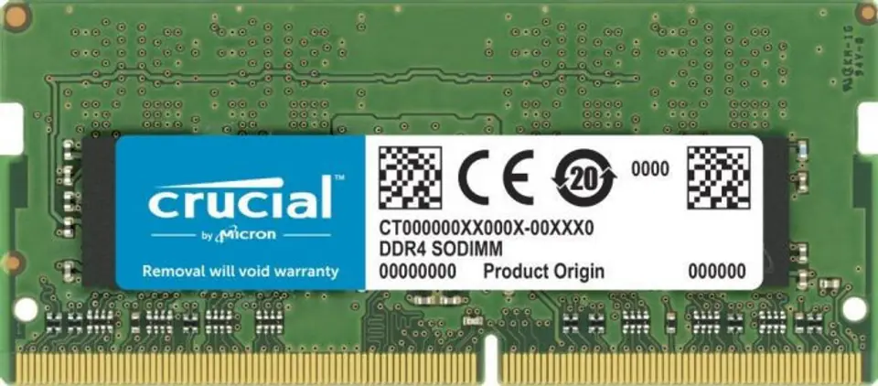 ⁨Pamięć CRUCIAL SODIMM DDR4 32GB 3200MHz SINGLE⁩ at Wasserman.eu