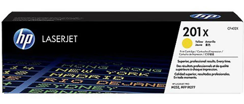 ⁨Laser Toner cartridge HP 201X Yellow CF402X CF402X⁩ at Wasserman.eu