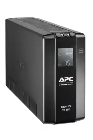 ⁨APC BR650MI uninterruptible power supply (UPS) Line-Interactive 0.65 kVA 390 W 6 AC outlet(s)⁩ at Wasserman.eu