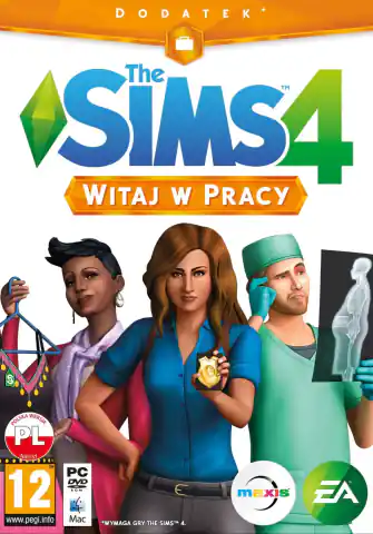 ⁨Gra The Sims 4: Witaj w pracy PL (PC)⁩ w sklepie Wasserman.eu
