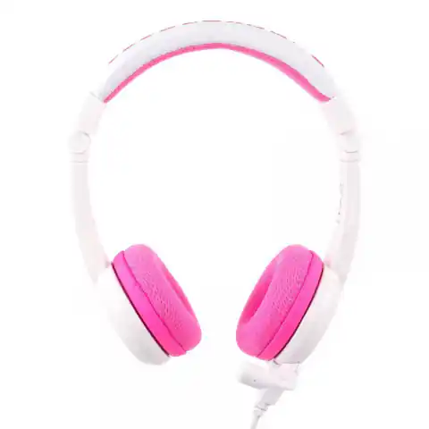 ⁨School+ Słuchawki dla Dzieci 3+ 85dB z Mikrofonem Różowe⁩ w sklepie Wasserman.eu
