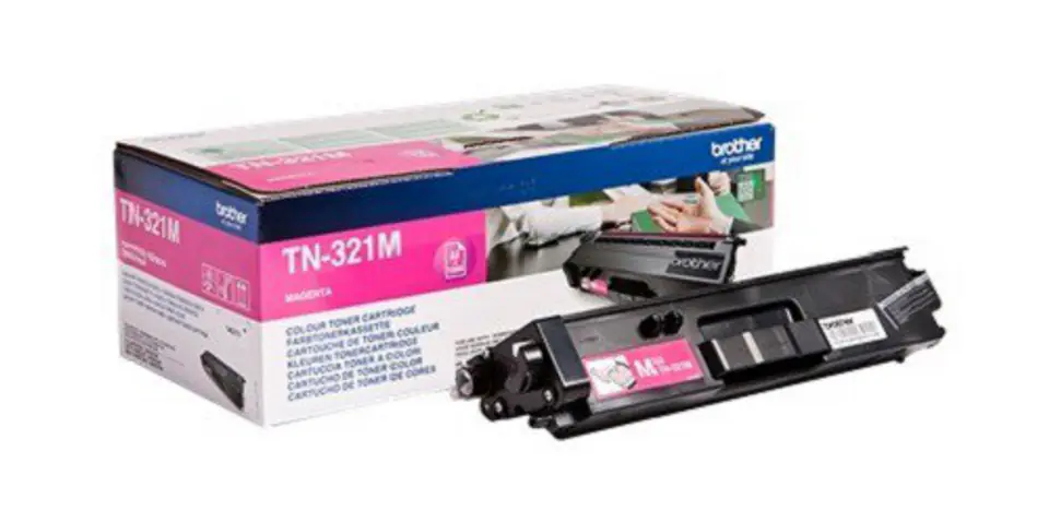 ⁨Brother Toner cartridge red TN321M=TN-321M, 1500 p.⁩ at Wasserman.eu